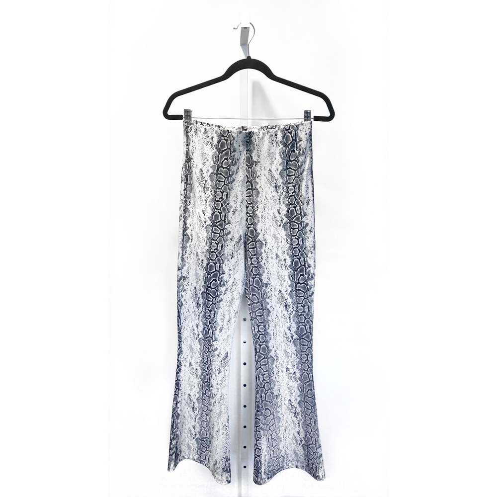 New! Snakeskin Flare Pants 🐍